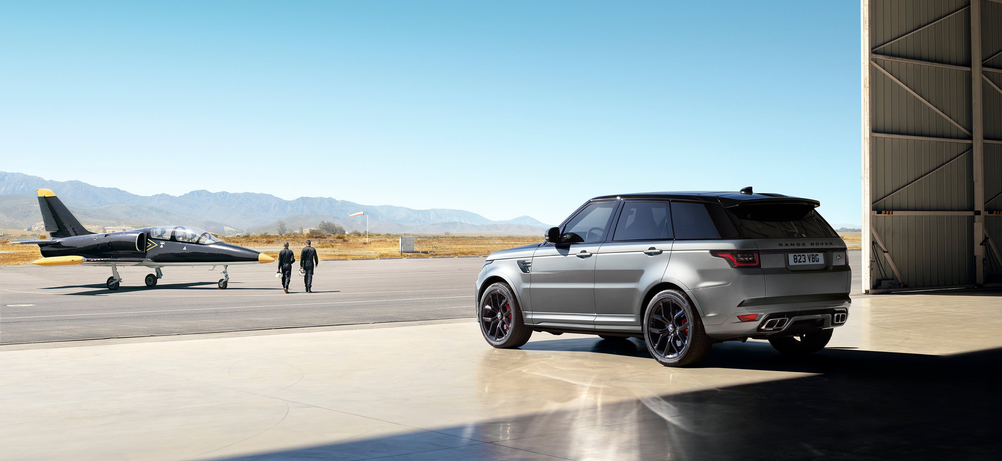 Trigger Shoots Range Rover Sport South Africa photoshoot
