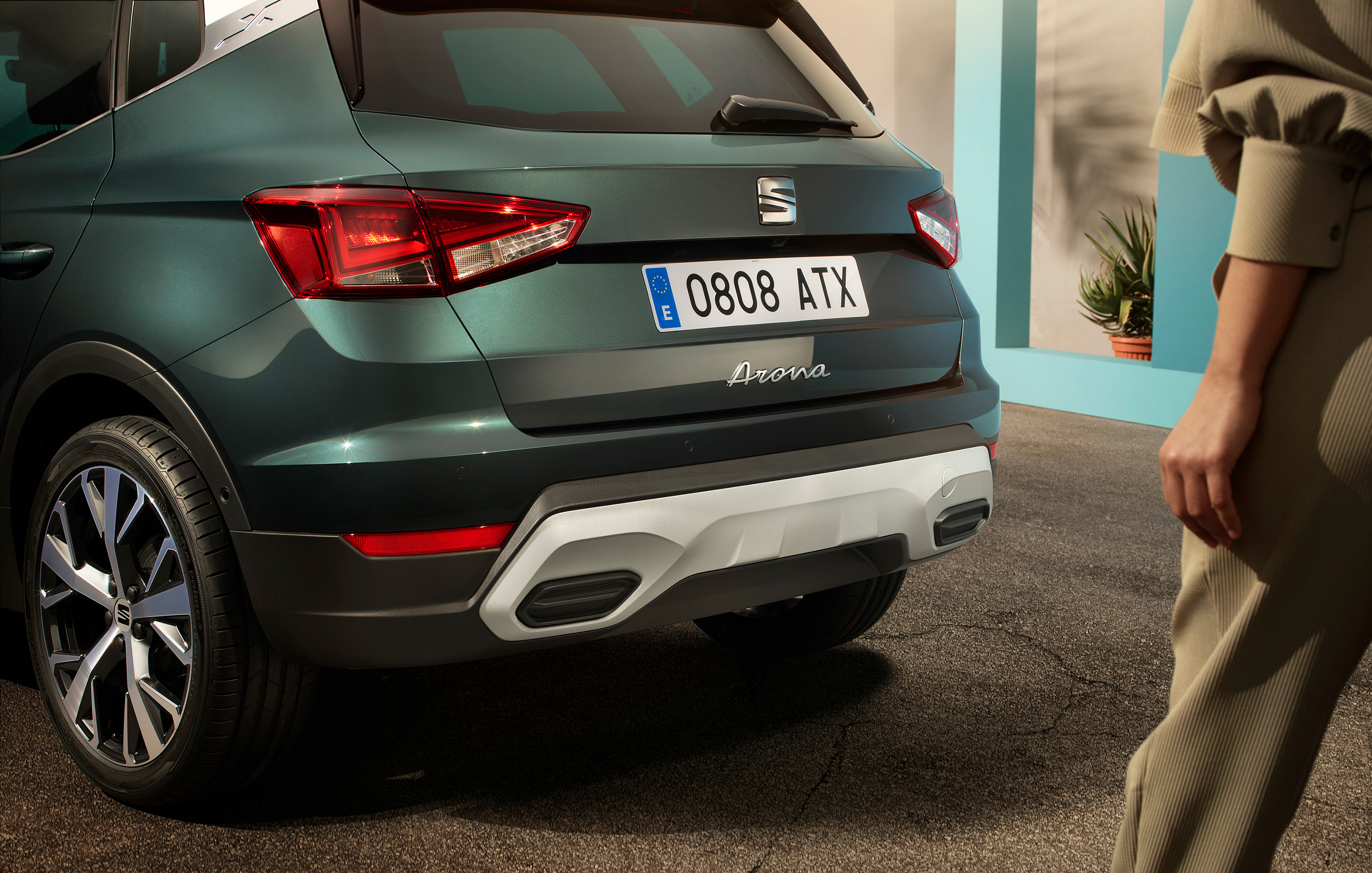Trigger Shoots Seat Arona photoshoot